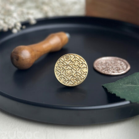 Mandala wax seal stamp -1