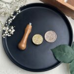 Mandala Wax Stamp with Teak Wood Handle | Zuboc