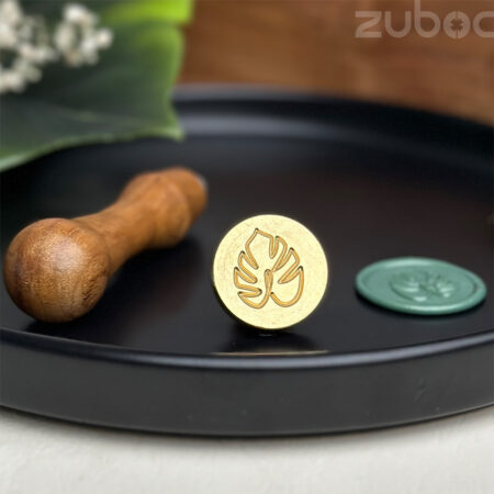 Monstera-1 wax seal stamp -1