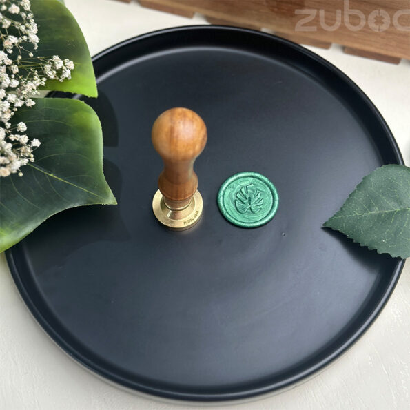 Monstera-2 wax seal stamp -3