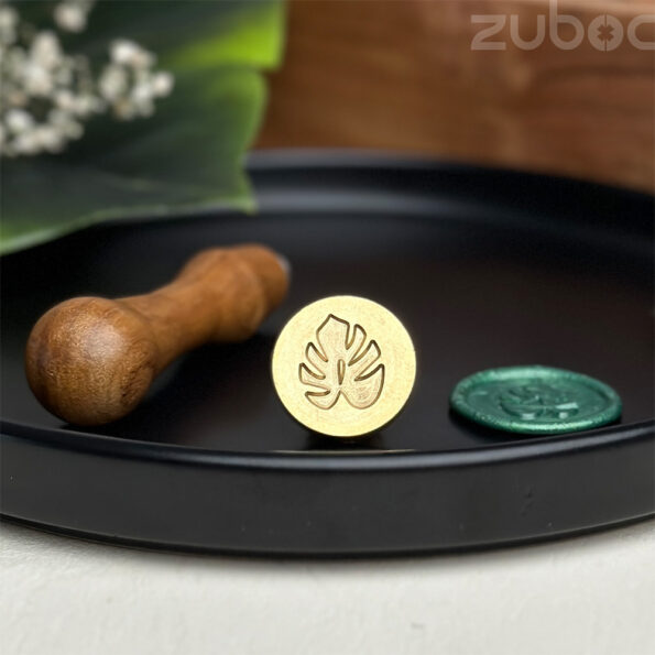 Monstera-2 wax seal stamp -1