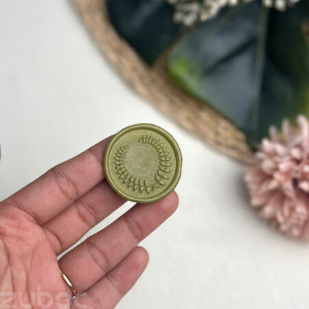 "Olive Green Laurel Wax Seal 3cm by Zuboc"