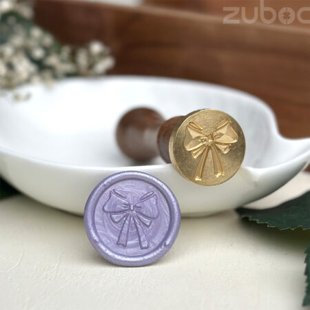 Ribbon-2 design custom wax seal stamp