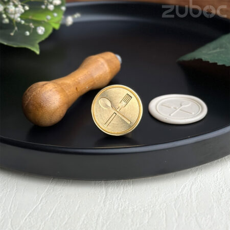 Spoon and fork wax seal stamp -1