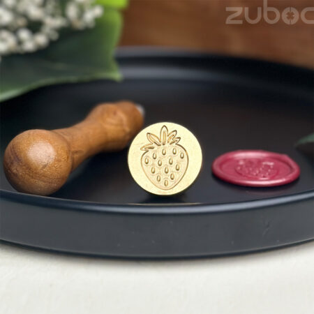 Strawberry custom wax seal stamp -1