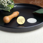 Thank You Wax Stamp with Wooden Handle for Personalized Notes and Gifts