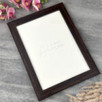 "1” Dark Brown A4 Size Photo Frame by Zuboc"