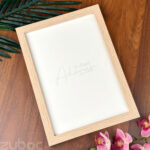 Light Pine Wood Photo Frame A4 | Zuboc