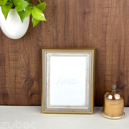 Luxurious Golden Vintage Photo Frame 8x6 by Zuboc