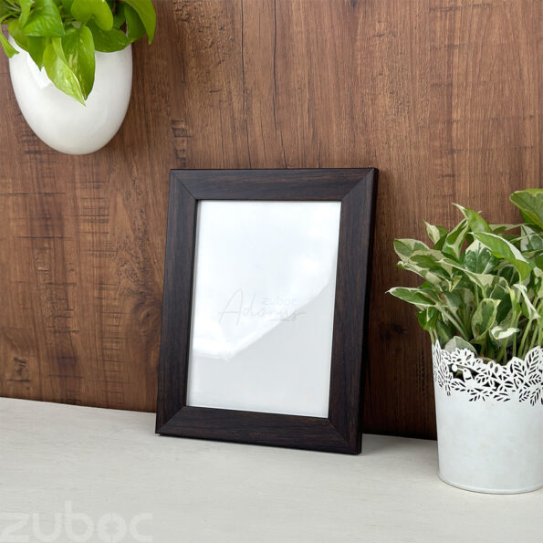 Classic 1" Dark Brown Photo Frame 8x6 for A5 Size Photos by Zuboc