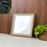 “1” Golden Vintage Photo Frame (8×8”) | Zuboc”