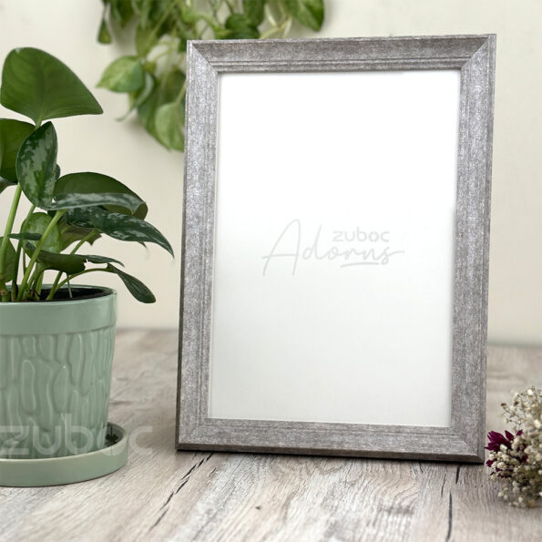 "Grey Vintage A4 Size Photo Frame by Zuboc"