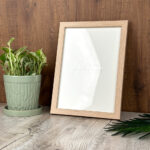 Light Pine Wood Photo Frame A4 | Zuboc