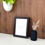 Thick Dark Brown Photo Frame (8×6”) | Zuboc
