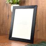 1” Textured Pitch Black Photo Frame A4 – Zuboc