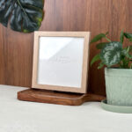 “Pine Wood Photo Frame (8×8”) | Zuboc”