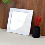 “1” White Photo Frame (8×8”) | Zuboc”