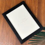 1” Textured Pitch Black Photo Frame A4 – Zuboc