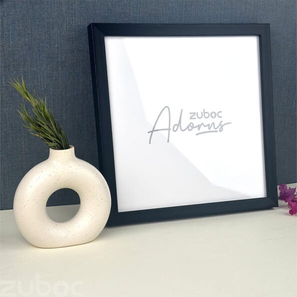 "Stylish Thick Black 12x12 Photo Frame by Zuboc"