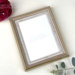 Golden Vintage Photo Frame (8×6”) | Zuboc