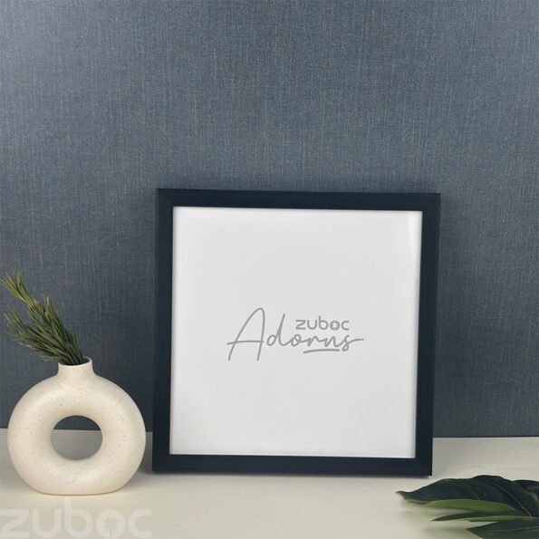 "Stylish Thick Black 12x12 Photo Frame by Zuboc"