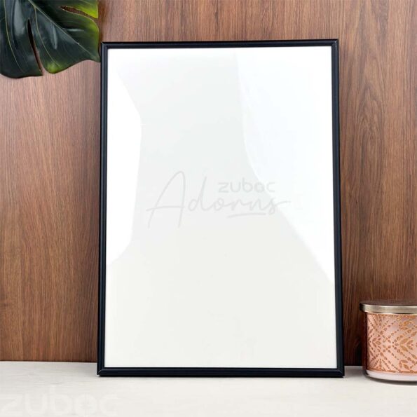 Elegant Black Metallic A3 Photo Frame by Zuboc