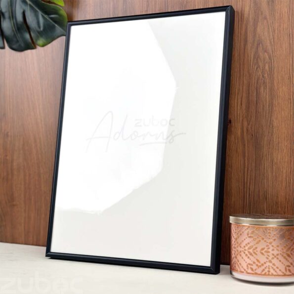 Elegant Black Metallic A3 Photo Frame by Zuboc