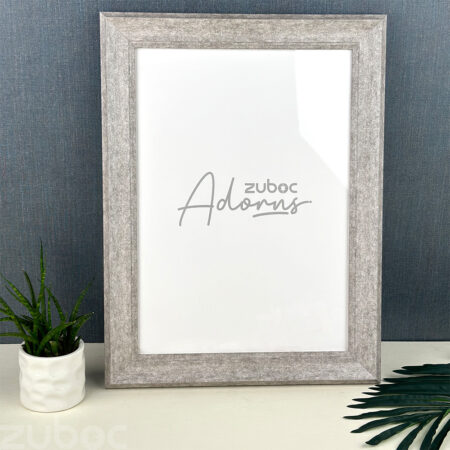 "Elegant Grey Vintage A3 Photo Frame by Zuboc"