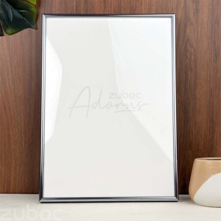 Elegant Silver Metallic A3 Photo Frame by Zuboc