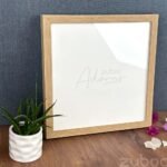 Textured Pine Wood Photo Frame 12”x12” – Zuboc