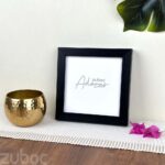 “Thick Black Photo Frame 6×6” | Zuboc”