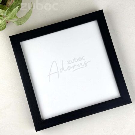 "Thick Black Photo Frame 8x8 for a Bold Display by Zuboc"