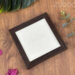 Thick Dark Brown Photo Frame 6×6 – Zuboc