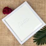 “Thick White Photo Frame (12*12”) | Zuboc”