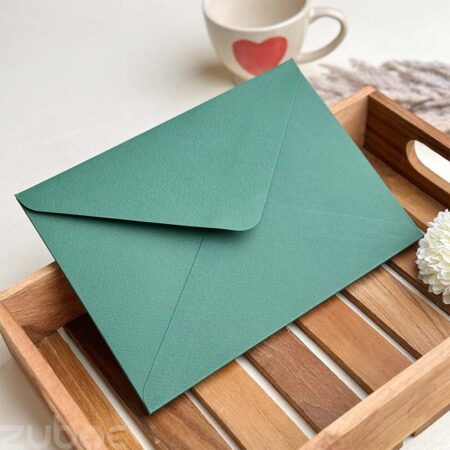 Forest green STD envelope, perfect for branded envelopes