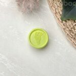 Lime Green Grape Wax Seal by Zuboc