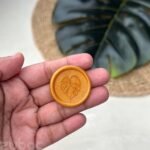 Monstera Wax Seal (Light Gold) 2.5 CM by Zuboc