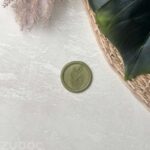 Olive Green Hibiscus Leaf Wax Seal, 2.5cm for Envelopes and Gifts