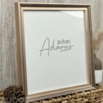 Rose Gold Metallic 8×8 Photo Frame – Zuboc