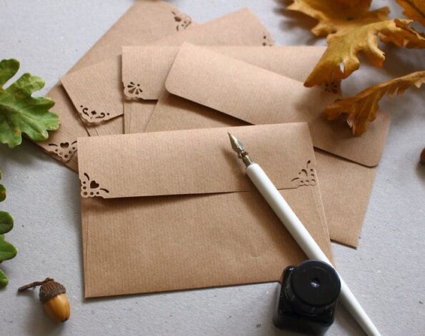 Custom envelopes for your craft products and business.