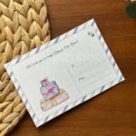 Aqua Cosmos Greetings – New Year Card Supplies by Zuboc