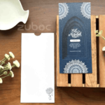 Elegant Navy Eid Envelope Set