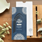 Elegant Navy Eid Envelope Set