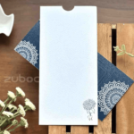 Elegant Navy Eid Envelope Set