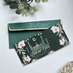 Forest Luxe Money Envelope – Premium Green Foil Paper