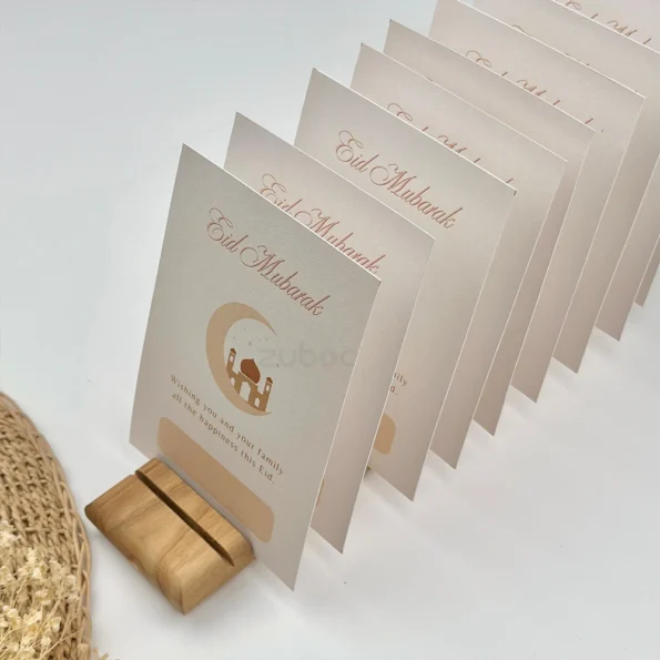 Eid greeting card insert for invitations and handwritten messages-1