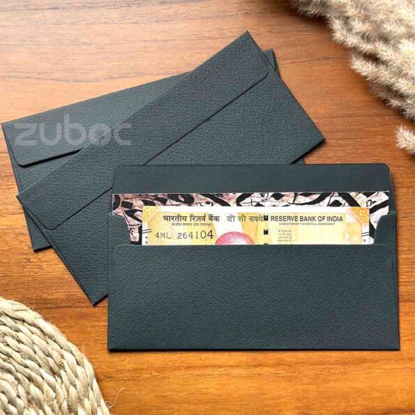 Black money envelope , designed for branded envelopes-1