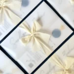 Midnight Navy Grace Invitation Set by Zuboc